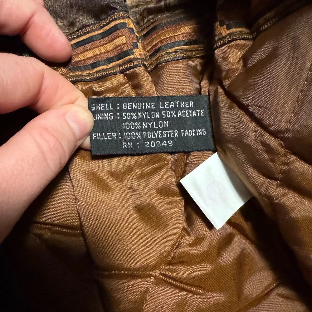 Vintage Excelled 100% Leather Jacket